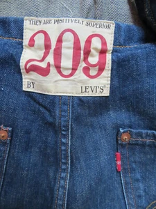 Levi's Latzhose Latz Jeans Hose Gr. S, W 30 /L 30, Vintage Denim Overall, KULT ! - Bild 1 von 6