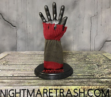 Freddy Krueger Glove Stand Display w/ Sweater A Nightmare On Elm Street Prop