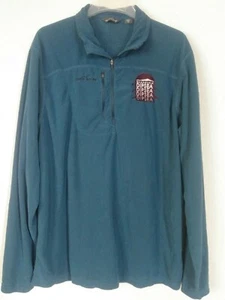 Eddie Bauer men's sweater size XL 1/4 zip turtle neck long sleeves green. EUC - Picture 1 of 10