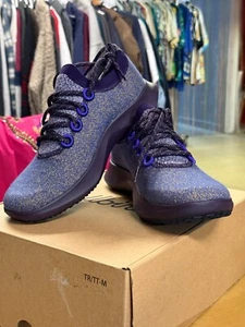 Allbirds Wool Dasher Mizzle Low Comet (Dark Purple) Trail Running Shoe Mens 8.5 - Picture 1 of 8