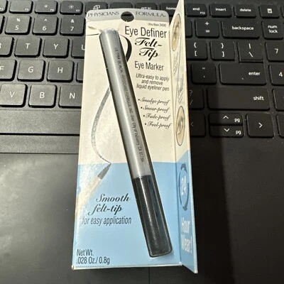 Physicians Formula Eye Definer Felt Tip Eye Marker, Ultra Black,  2430 NEW - Image 1 of 2