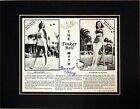 The Tinker Bell Myth : Marilyn Monroe &amp; Margaret Kerry Autographed Matted Photo