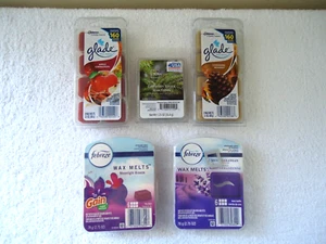 Mixed Lot Of 5 Packs Of Wax Melts,1," NIP ",4 Opened " Various Scents " See Pics - Picture 1 of 5