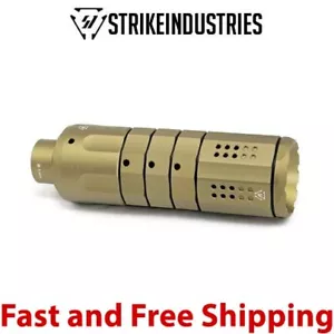 Strike Industries Modular Comp 9mm Pistol Compensator for 1/2-28 Barrel - FDE - Picture 1 of 3
