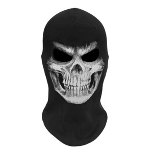 Scary Skeleton Skull Ghost Death Halloween Face Mask For Cosplay Costume - Picture 1 of 11