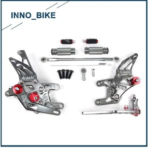 Juego de estriberas traseras CNC para Honda CBR1000RR 2008 2009 2010 2011 - Imagen 1 de 8