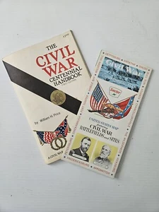 CIVIL WAR COLLECTIBLE Centennial Handbook and Battlefield Map - Bild 1 von 6