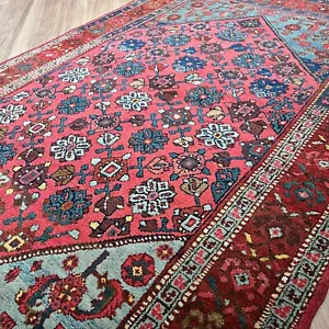 Superb Antique Hand-knotted Exquisite Rug 4’ 5” x 7’ (INV4151) 4x7 - Picture 1 of 14