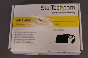 StarTech USB 3.0 to Dual HDMI Adapter - Picture 1 of 4