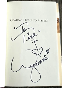 WYNONNA JUDD Signed Book COMING HOME TO MYSELF 2005 First Edition Hardcover - Foto 1 di 13