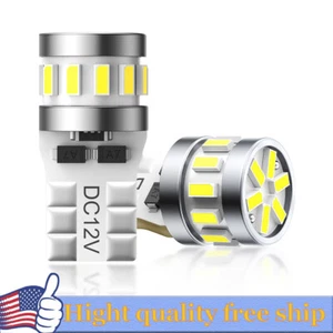 2/4x AUXITO Brighter Canbus T10 194 168 LED light Bulb xenon white 14SMD2835 - Picture 1 of 9