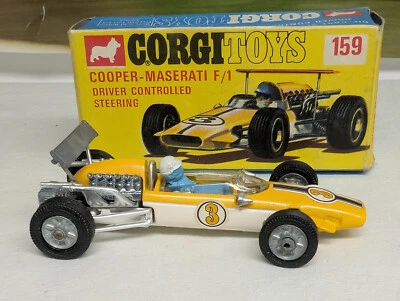 Corgi Toys 159 Cooper Maserati F/1 Vintage original modelcar - Bild 1 von 4