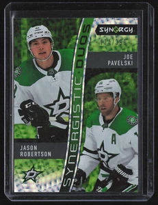 Jason Robertson / Joe Pavelski 2023-24 UD Synergy Synergistic Duos /399 #SD-16 - Picture 1 of 2