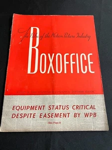 BOXOFFICE MAGAZINE August 26, 1944 National Film Weekly Southern Edition - Imagen 1 de 12