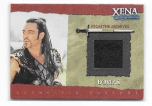 2001 Rittenhouse Xena Warrior Princess Season 6 Borias Costume Card R8 - Picture 1 of 1