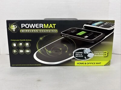 Powermat 3 Device Wireless Charging Mat PMM-Ho100 w/ PowerCube - Image 1 of 4