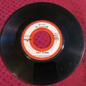 Kay Starr "Wheel of Fortune"/"Side by Side" Capitol Starline 6012 - Tested VG - Foto 1 di 4