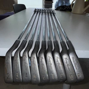 Lefty TOMMY ARMOUR Silver Scot 845s 9 Club Iron Set 2-9 PW, S300 Steel LH - Nice - Picture 1 of 15