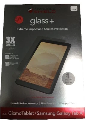 Zagg Invisible Shield glass+ for Gizmo Tablet / Samsung Galaxy Tab A - Image 1 of 2
