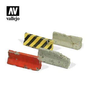 VALSC215 - Vallejo Scenics - Barreras de hormigón dañadas 1:35 - Imagen 1 de 1