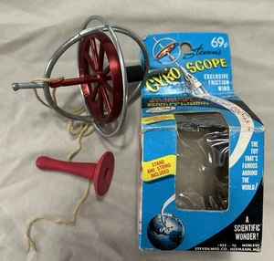 Gioco giocattolo vintage Steven's giroscopio giroscopio con scatola - Foto 1 di 4