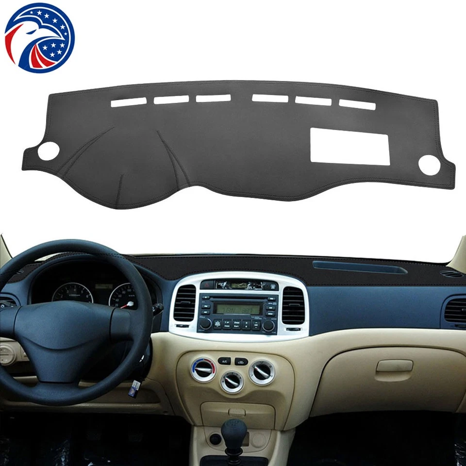 Dashboard Cover Dash mat Non-Slip Sun Shade Pad For Hyundai Accent 2006-2011 1PC Foto 1 de 4