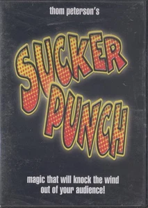 Thom Peterson's Sucker Punch DVD VIDEO MAGIC stand-up performance tricks SEALED  - Picture 1 of 1