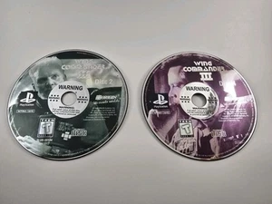 Wing Commander 3 III (PlayStation 1 PS1) Disc 2 And Disc 4 - Tested And Working - Picture 1 of 3