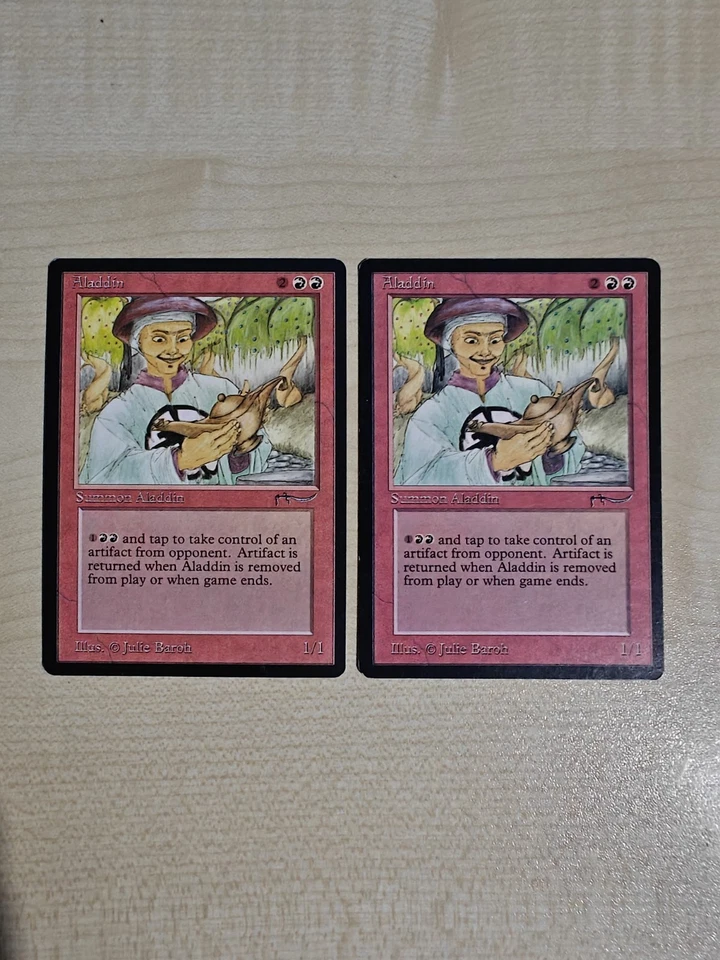 MTG Aladdin Arabian Nights LP+ x2 Magic the Gathering - Image 1 of 4