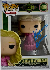 Kristen Chenoweth Signed Funko #1699 Glinda In Nightgown (Wicked) - Beckett COA - Picture 1 of 5