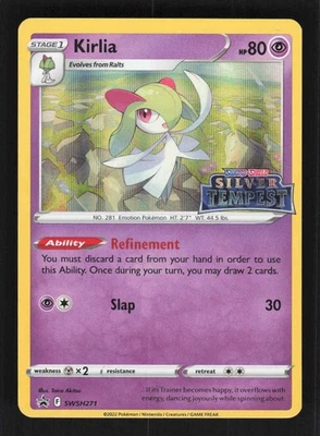 Kirlia -  (Prerelease) Promo SWSH: Sword & Shield Promo Cards SWSH271 NM - Image 1 of 2