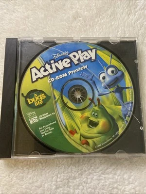 Disney A Bug's Life Active Play CD-ROM PC Kids Bugs Life Win 95 98 Game - Image 1 of 4