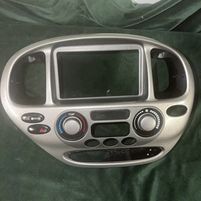 2001-04 Toyota Sequoia A/C Climate Heater Temp Control Panel BEZEL RADIO GREY - Image 1 of 4