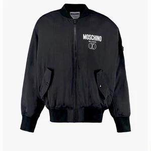 MOSCHINO Men’s Jacket - Double Smile Bomber Made In italy NWT $1054 - Picture 1 of 18