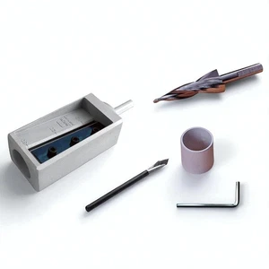 Star-M 4950 Fushi Taro Woodworking Joinery Tool Set Drill & Plug Cutter Japan - Picture 1 of 6