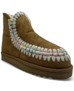 Wild Pair Mujer Jolene Pull On Punta Redonda Invierno Botines Castaño Talla 7M Nuevo en Caja - Imagen 1 de 5