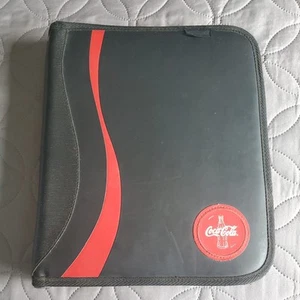 Vintage 1997 Coca Cola Zipper Binder Folder Student Planner T1 - Picture 1 of 14