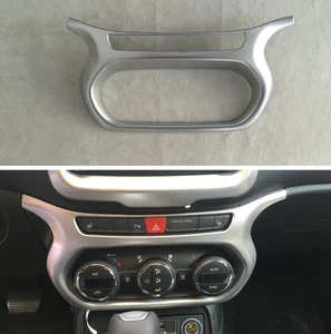 2016 2017 Car Styling Accessories For Jeep Renegade Center Control Trim Chrome - Bild 1 von 4