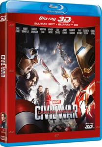 Capitán América: Civil War Blu-ray 3D + 2D Blu-ray REGION LIBRE.A-B-C (14/09/16) - Imagen 1 de 2