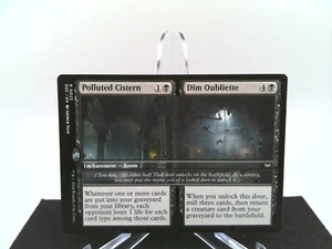 Polluted Cistern/Dim Oubliettern 0023 Duskmourn: House of Horror DSC MTG Magic - Picture 1 of 2