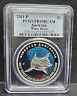 2011 Dreaming Series Great White Shark- PCGS PR69 DCAM 1oz .999 Proof Silver 