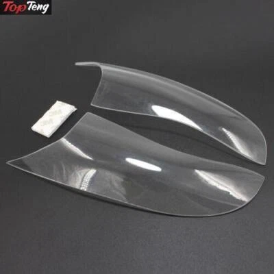 Front Headlight Lens Guard Protector Clear Fit For Kawasaki Zx-10R Zx 10R 16-18 Foto 1 de 4