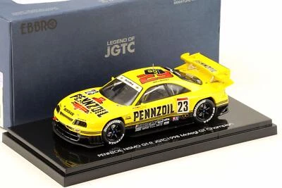 1:43 Ebbro Nissan Skyline R33 Pennzoil Nismo Gt-R Jgtc 1998 Hdf #23 Giallo - Immagine 1 di 3
