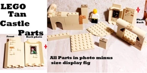 LEGO Castle Walls Tan Batman Stickers Portraits Wizard Witch Harry Potter Haunt - Picture 1 of 4