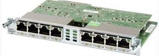 Cisco EHWIC-D-8ESG-P 8 PoE Port Ethernet Switch Card EHWIC-D8ESGP - Image 1 of 1