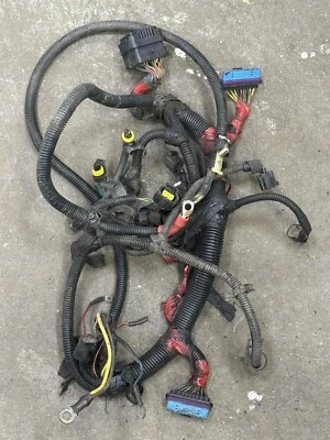 Ford F250 F350 Superduty 2001 7,3 L Powerstroke motor diésel arnés de cableado fabricante de equipos originales Foto 1 de 4