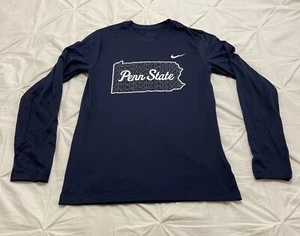 NWOT! Penn State Nittany Lions PSU Nike Dri-Fit Long Sleeve Men’s Small T-shirt - Picture 1 of 8