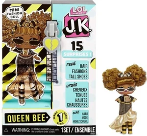 LOL Surprise J.K. Queen Bee Mini Fashion Doll with 15 Surprises Series 1 -NEW- - Picture 1 of 1