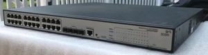 3COM 3CRBSG28PWR93 2928-PWR Plus switch Gigabit gestito PoE 24 porte - Foto 1 di 9