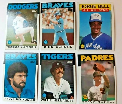 1986 Topps Baseball, #601-792, You Pick, COMPLETE YOUR SET!!  - Image 1 of 4